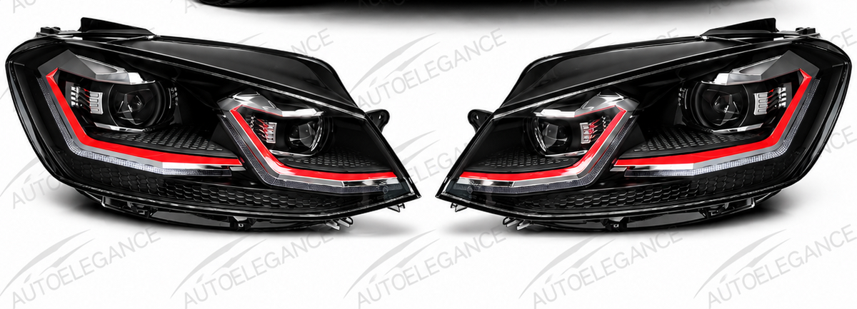ART.10805 FARI ANTERIORI ADATTO PER VW GOLF VII 17-19