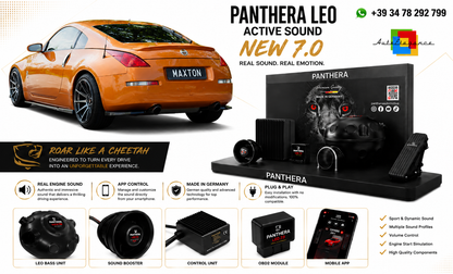 💕ART.2672 PANTHERA Soundsystem Booster 7.0 - Nissan 350Z💕