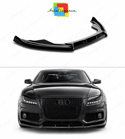 💕  Splitter  adatto  per  AUDI S5/A5 S-LINE 8T  nero  lucido 💕