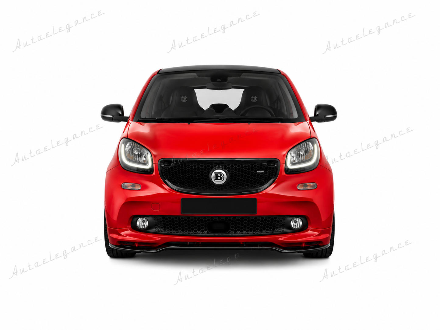 🔥ART.0338 SOTTO PARAURTI ADATTO PER SMART 453 ABS LOOK BRABUS (GREZZO)🔥