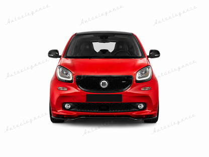 🔥ART.0338 SOTTO PARAURTI ADATTO PER SMART 453 ABS LOOK BRABUS (GREZZO)🔥