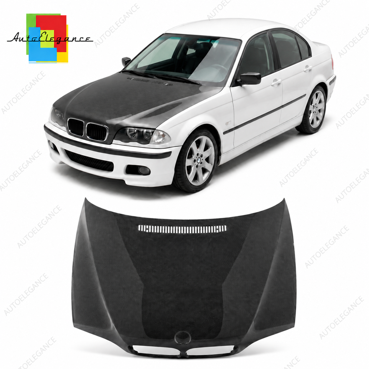 👉Cofano Sport in Fibra di Carbonio BMW E46 1998-2001👈