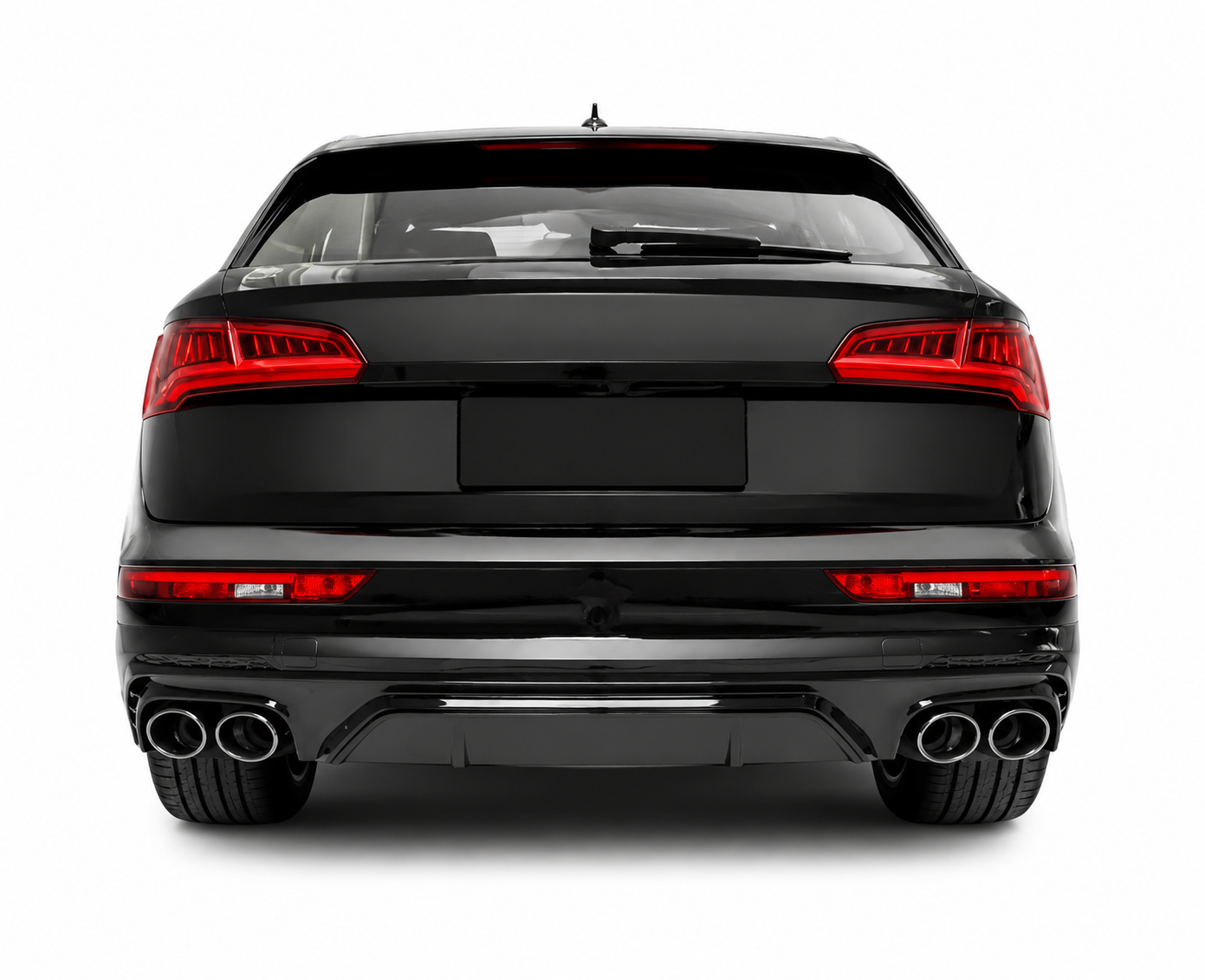 💕DIFFUSORI AUDI Q5 S-LINE   SQ5 STYLE NERO LUCIDO 2018-2020💕