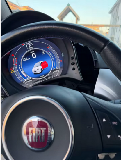 💕 VIRTUAL COCKPIT  FIAT  500 2007-2024 💕