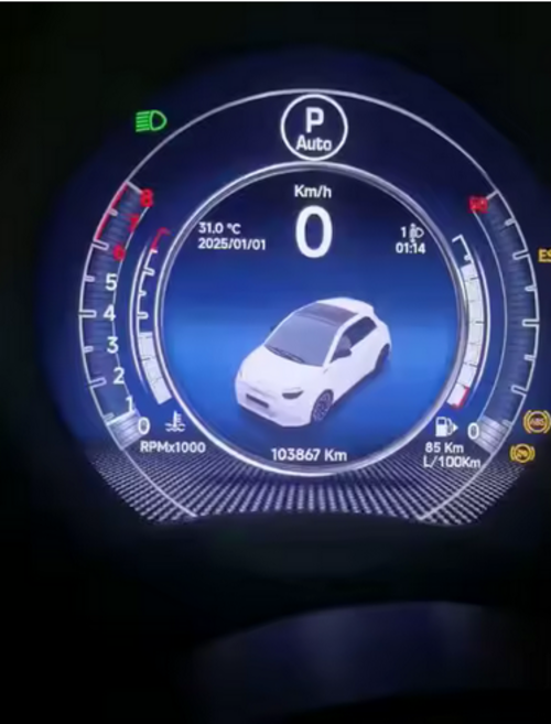 💕 VIRTUAL COCKPIT  FIAT  500 2007-2024 💕