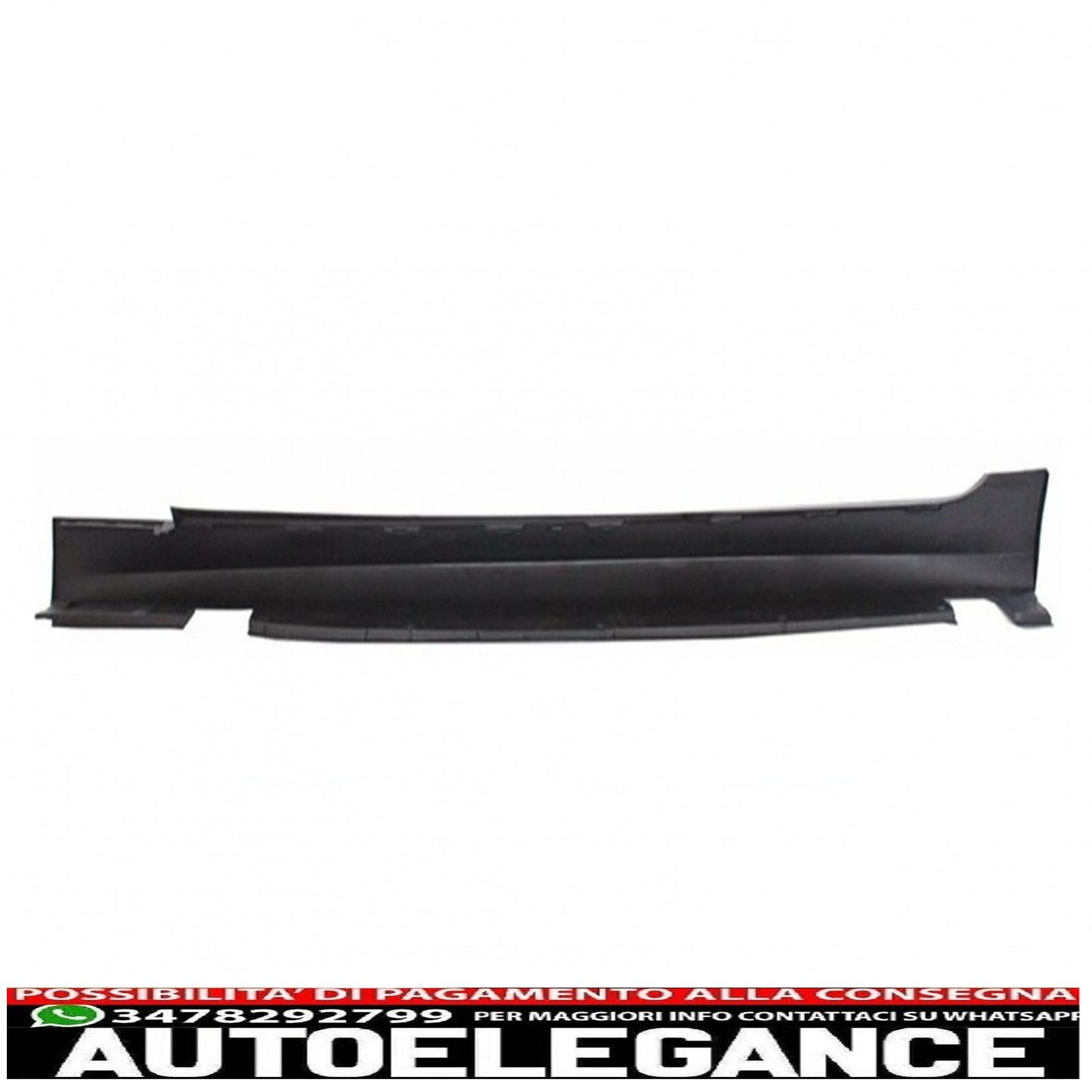 paraurti anteriore con minigonne laterali adatto per bmw serie 5 e60 e61 non-lci (2003-2007) m-technik design