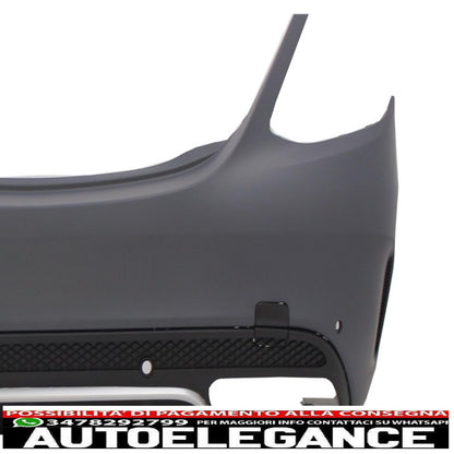 complete body kit suitable for mercedes c-class w205 sedan (2014-2018) c63 a-design 