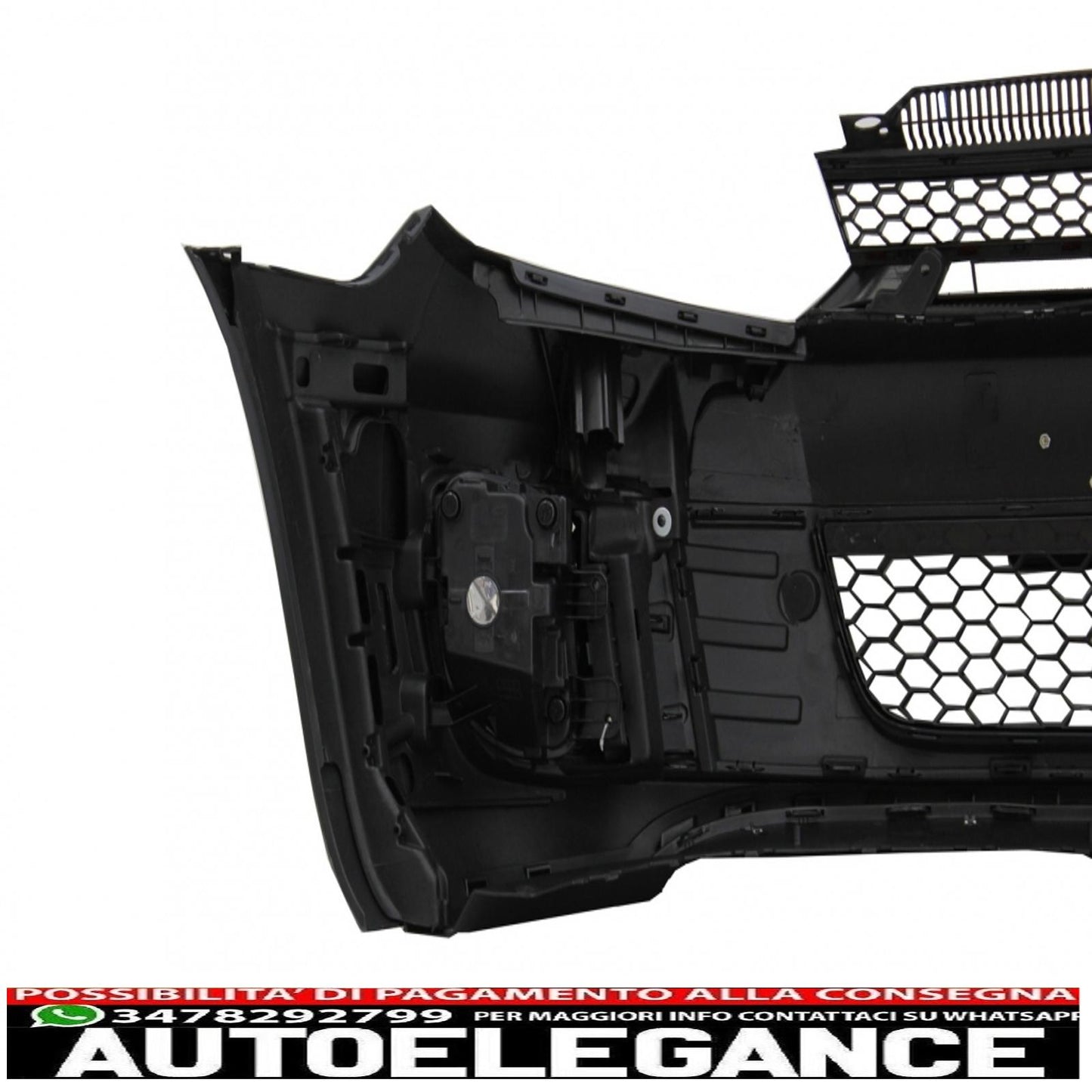 paraurti anteriore adatto a vw golf vi 6 (2008-2013) gti look senza pdc