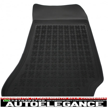 Rubber mat suitable for mercedes e class w212 s212 (2009-2016) black