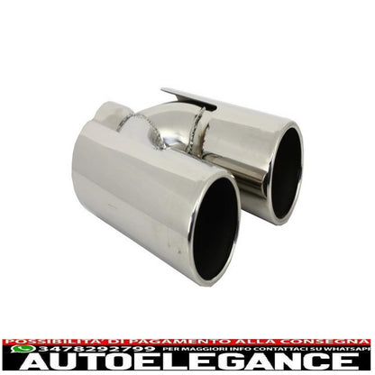 complete body kit suitable for bmw f10 5 series (2011-) m-technik design with acs-design exhaust tips 