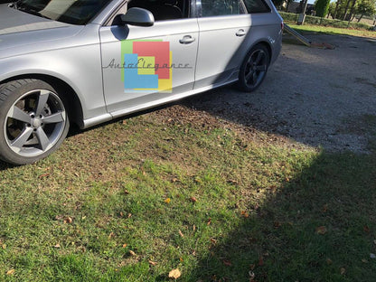MINIGONNE ADATTE PER AUDI A4 B8 2007-2015 LOOK TUNING GREZZE DESIGN SPORTIVO