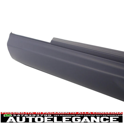 Rear bumper suitable for mercedes s class w221 (2005-2010) s65 design with side skirts
