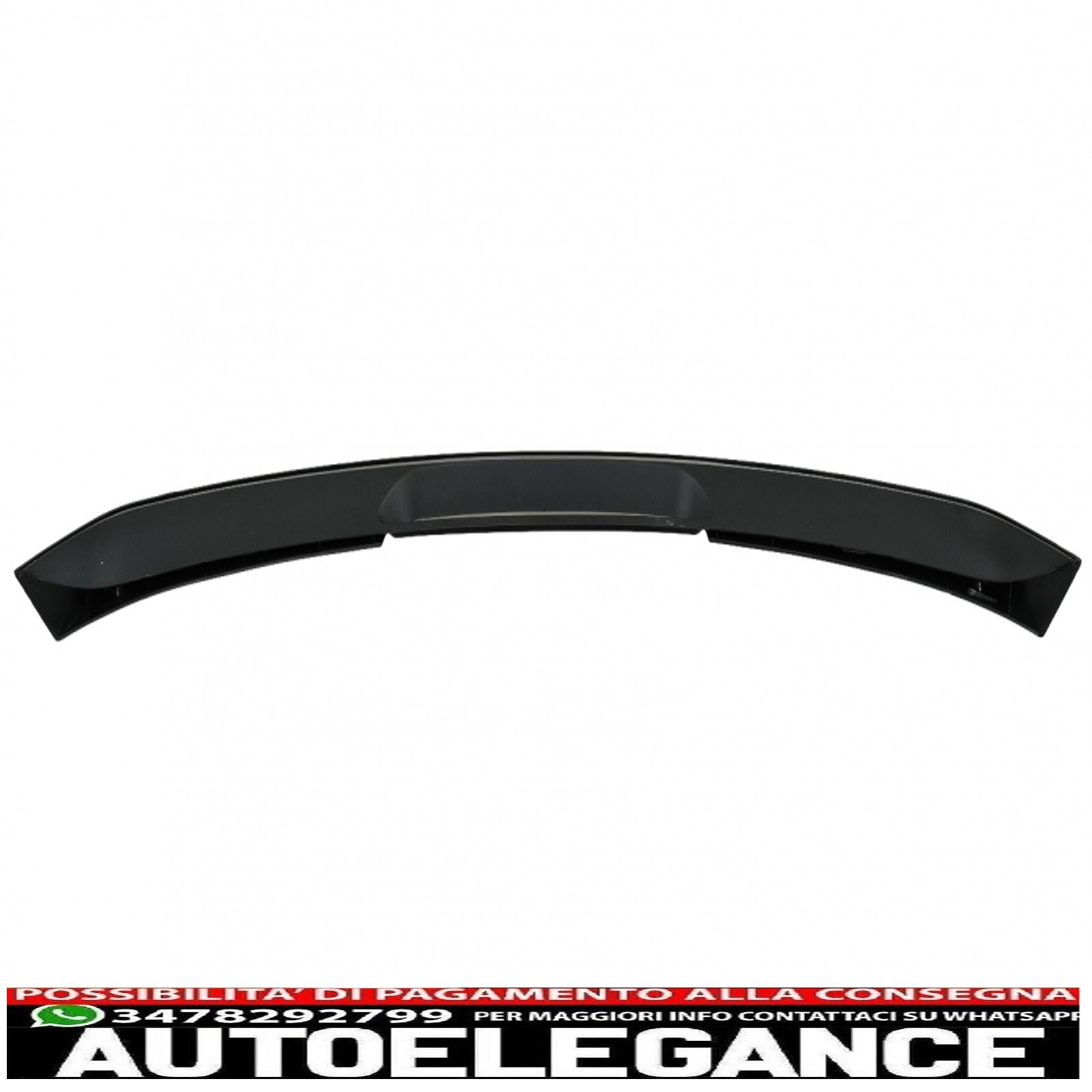 alettone spoiler aggiuntivo sul tetto adatto per vw polo 6r 6c (2009-2017) pianoforte nero AUTOELEGANCERICAMBI