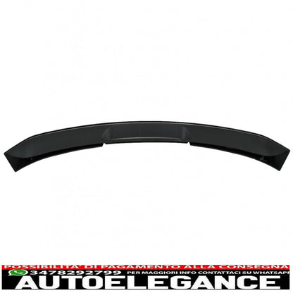 alettone spoiler aggiuntivo sul tetto adatto per vw polo 6r 6c (2009-2017) pianoforte nero AUTOELEGANCERICAMBI