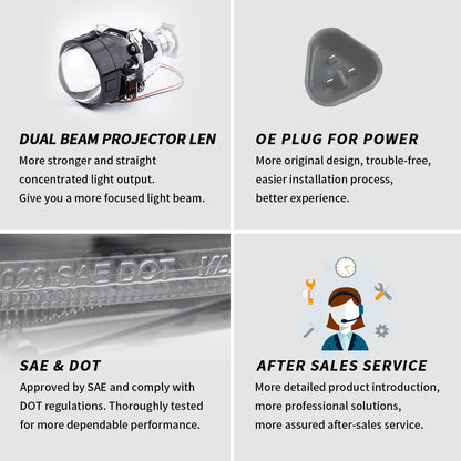 Full LED Headlights for Honda Civic 2016-2021 with Sequential Indicators 