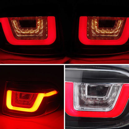 Fanali posteriori a LED per Toyota FJ Land Cruiser 2007-2017 12V 42W ABS, materiale PMMA
