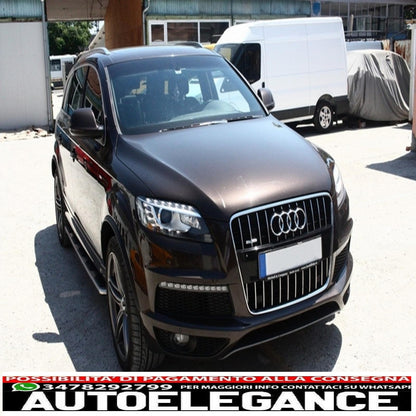 kit carrozzeria pedane gradini laterali parafanghi passaruota adatti per audi q7 4l restyling (2010-2015)