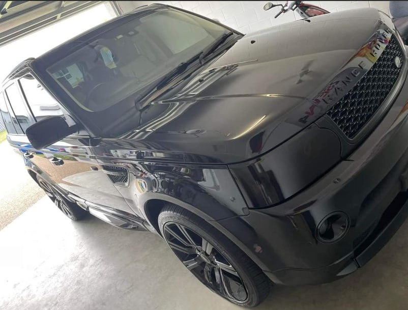 GRILLE SUITABLE FOR RANGE ROVER SPORT L320 LIFT 09-13 AUTOBIOGRAPHY LOOK GLOSSY