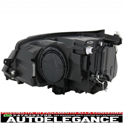 front bumper with bi-xenon led headlights sequential dynamic direction indicators suitable for vw golf vii 7 (2013-2017) facelift g7.5 r-line look