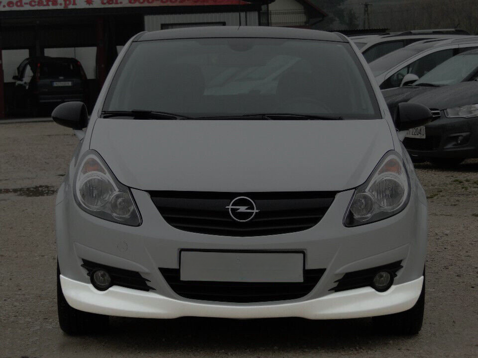 ⭐1681 SOTTO PARAURTI ADATTO PER OPEL CORSA D 2006-2011 LOOK OPC GREZZO⭐