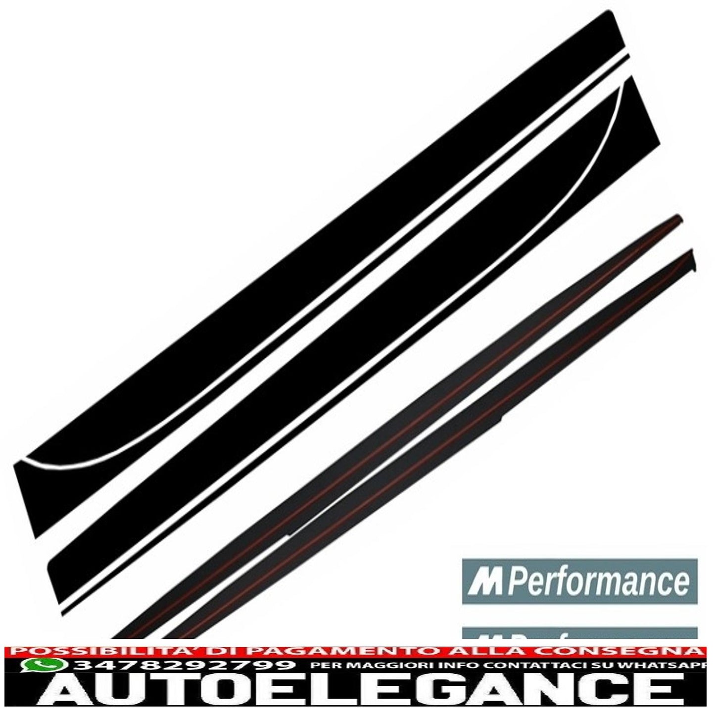 Additional conversion kit extension to m-performance design suitable for bmw 3 series f30 f31 sedan touring (2011-up)