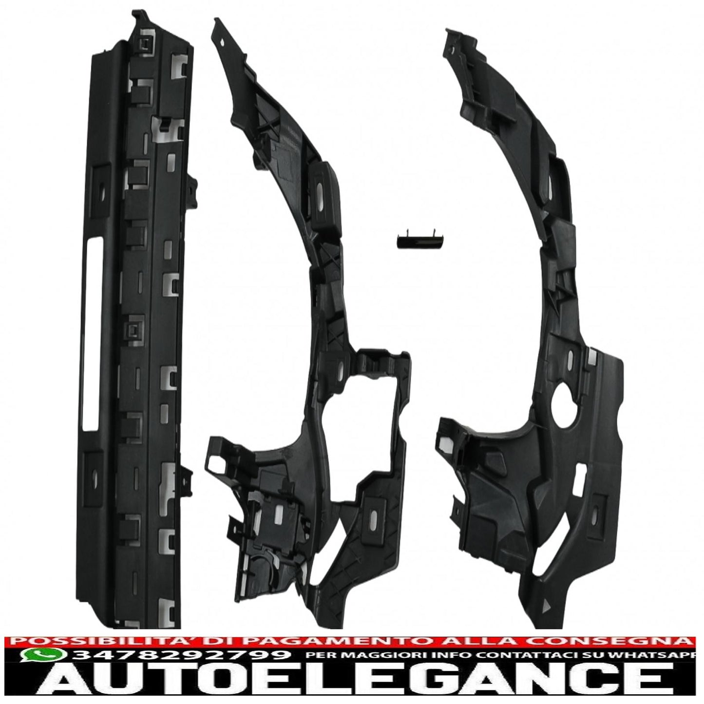 Diffusore mantovana per paraurti posteriore con terminali di scarico adatto per BMW Serie 3 G20 G28 Berlina G21 Touring (2018-up) M340i M Look Nero