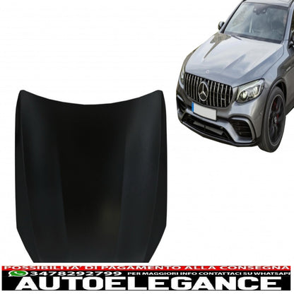 cofano adatto per mercedes glc suv x253 e coupé c253 (2015-up) AUTOELEGANCERICAMBI