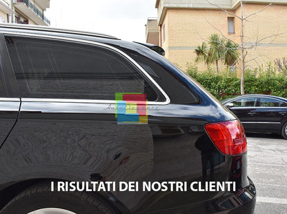 SPOILER TETTO ADATTO PER AUDI A6 C6 4F 2004-2011 LOOK S6 GREZZO