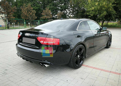 AUDI A5 COUPE SPORTBACK 2007-2011 DIFFUSORE POSTERIORE ABS LOOK S5 SPORT IT AUTOELEGANCERICAMBI