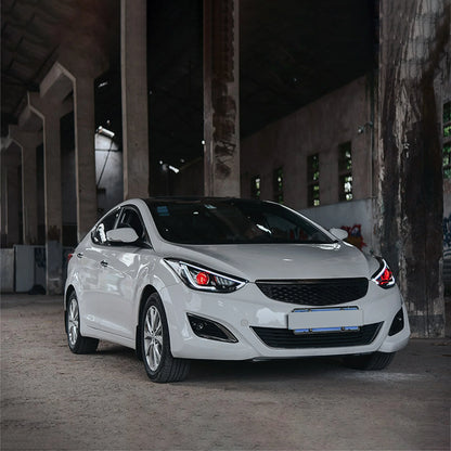Fari del proiettore per Hyundai Elantra (Avante MD) 2011-2015