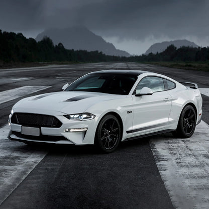 Gruppo proiettori Full LED e Dual Beam per Ford Mustang 2018 2019 2020 con fari ad animazione sequenziale e dinamica