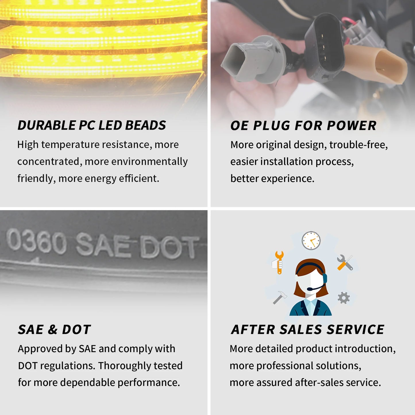 Fanali posteriori Full LED per Ford F150 2009-2014 con segnale di svolta sequenziale/rosso ambra