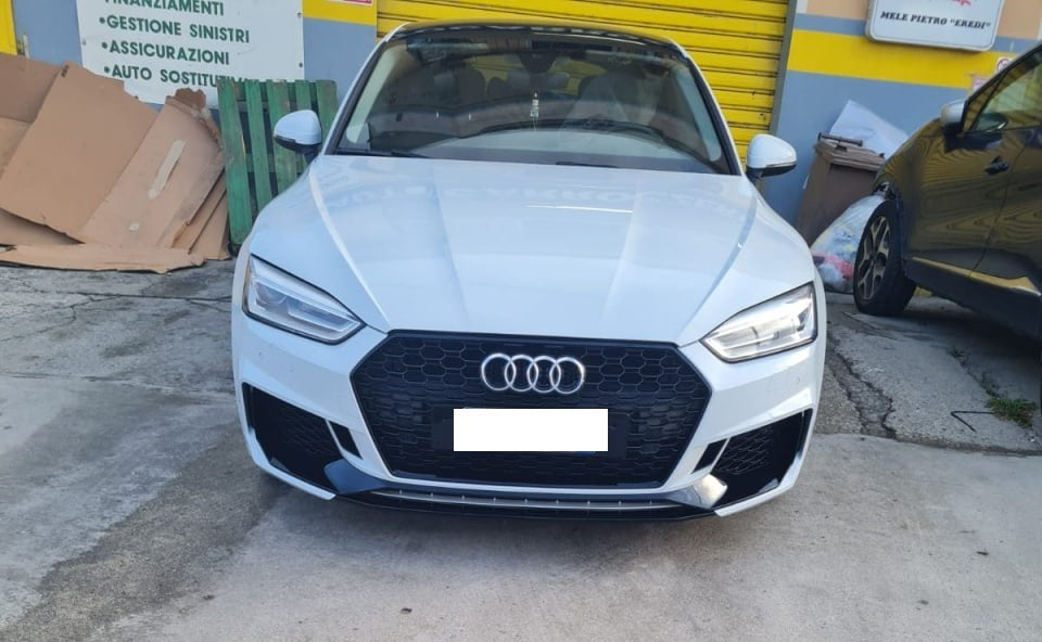 PARAURTI ANTERIORE ADATTO PER AUDI A5 F5 2016-2019 LOOK RS5 DESIGN SPORTIVO