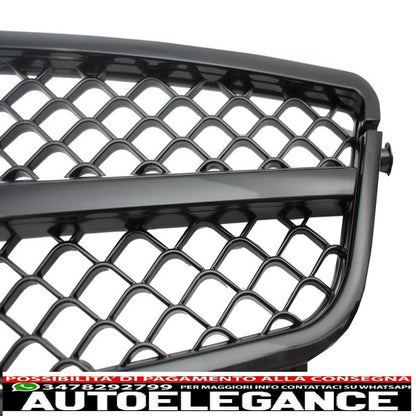 body kit suitable for mercedes c-class w204 facelift c63 t-modell s204 estate wagon estate with single frame front grille sport piano black 