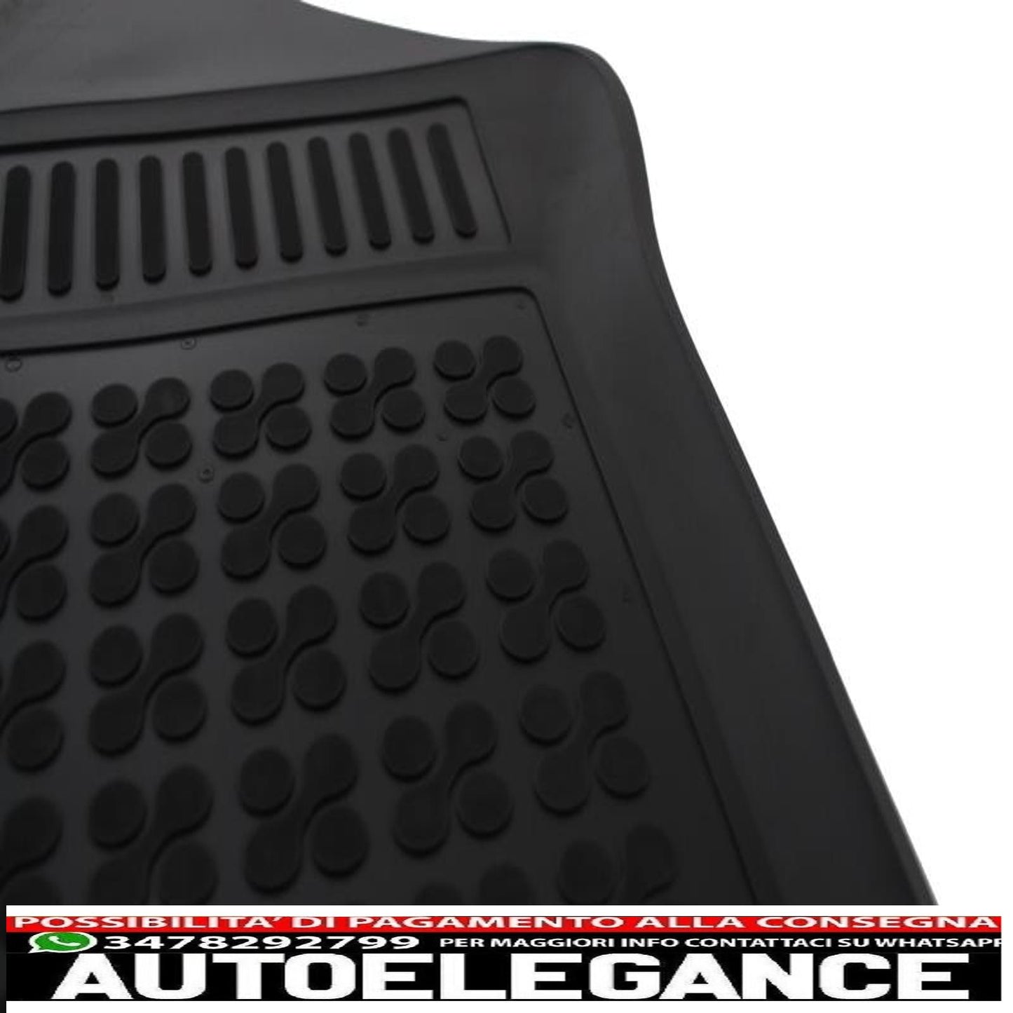 Black mat suitable for vw polo v 2009