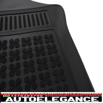 Black mat suitable for vw polo v 2009