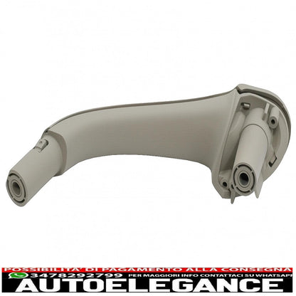 set of front interior door handles suitable for mercedes c class w203 s203 (2000-2007) grey