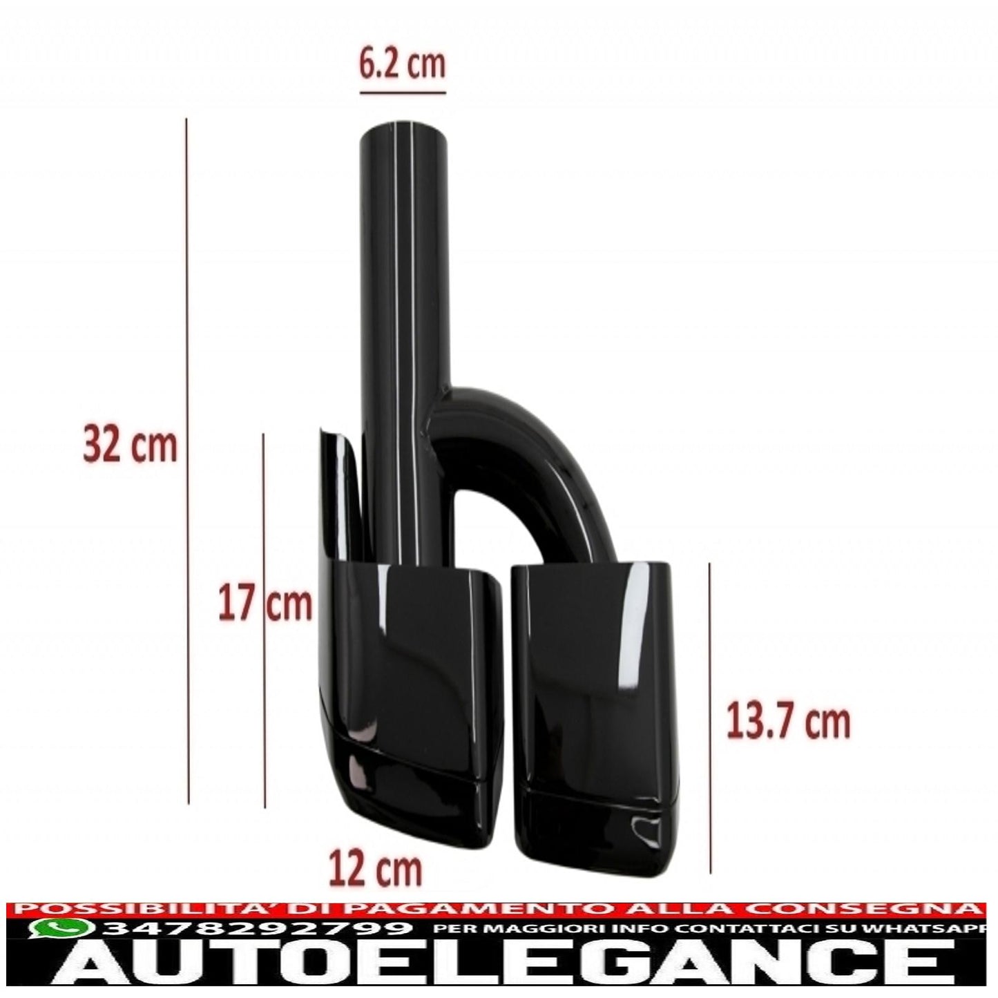 complete body kit suitable for mercedes s class w221 (2005-2011) lwb with black exhaust tips