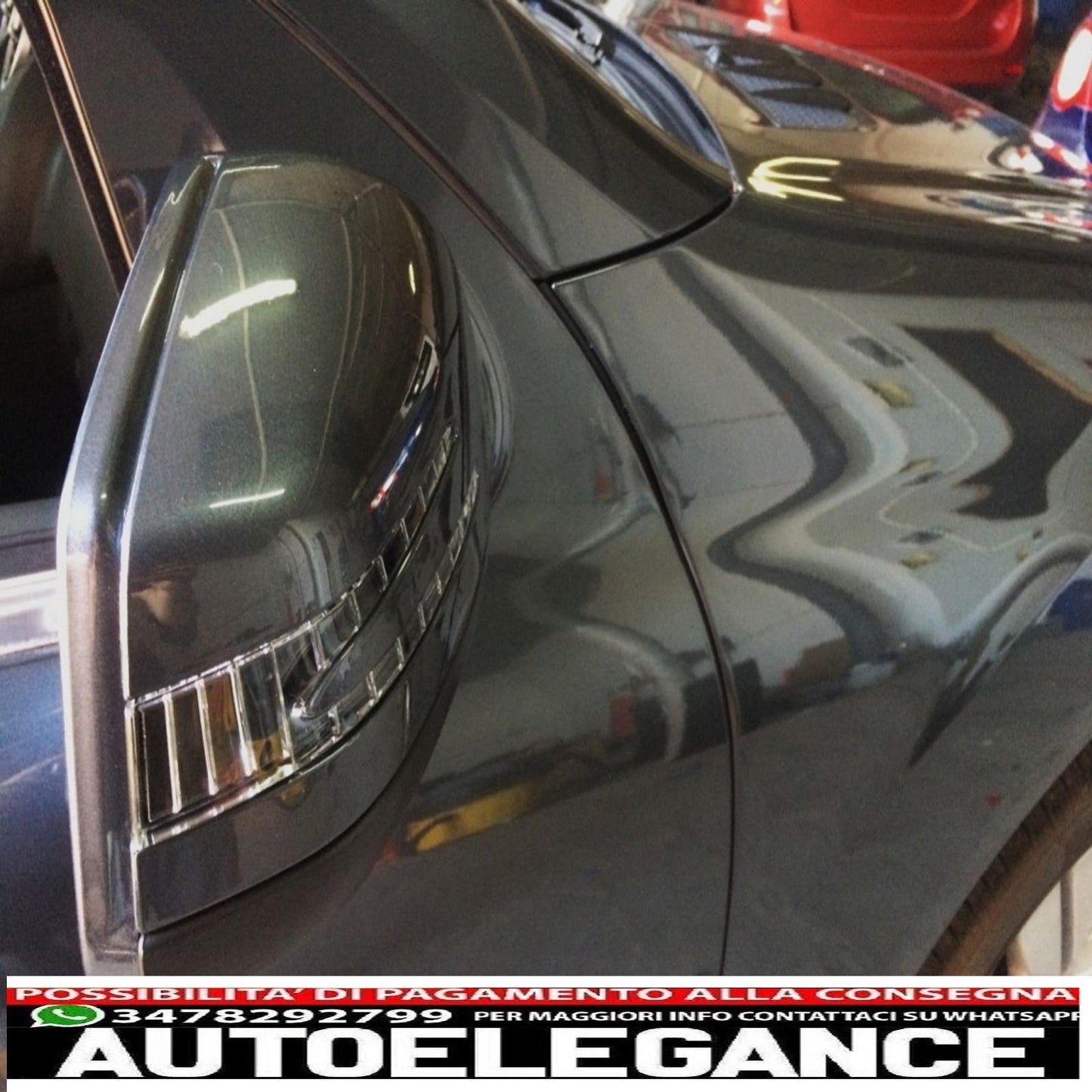 Complete mirror assembly suitable for mercedes ml class w164 (2005-2011) gl class x164 (2006-2012) restyling look