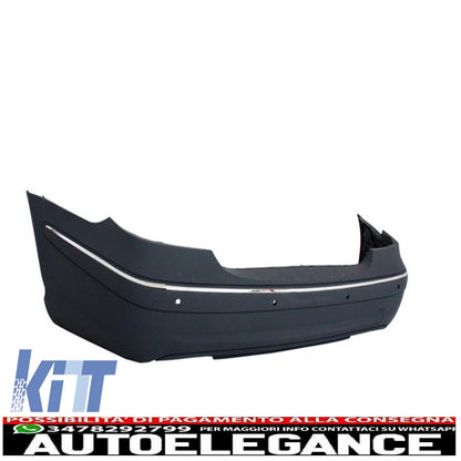 body kit + central grille suitable for mercedes-benz e-class w211 2002-2009 e63 a-design
