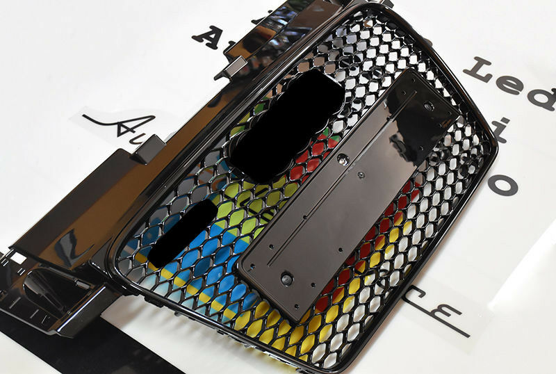 ART. 0582 GRIGLIA TT 8J 2006-2014 LOOK RSTT NERO LUCIDO