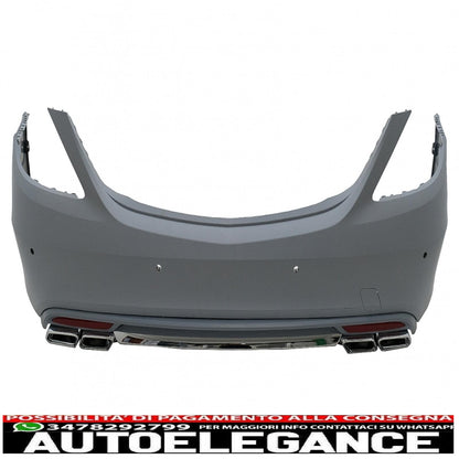 body kit suitable for mercedes s class w222 (2013-06.2017) design s63 