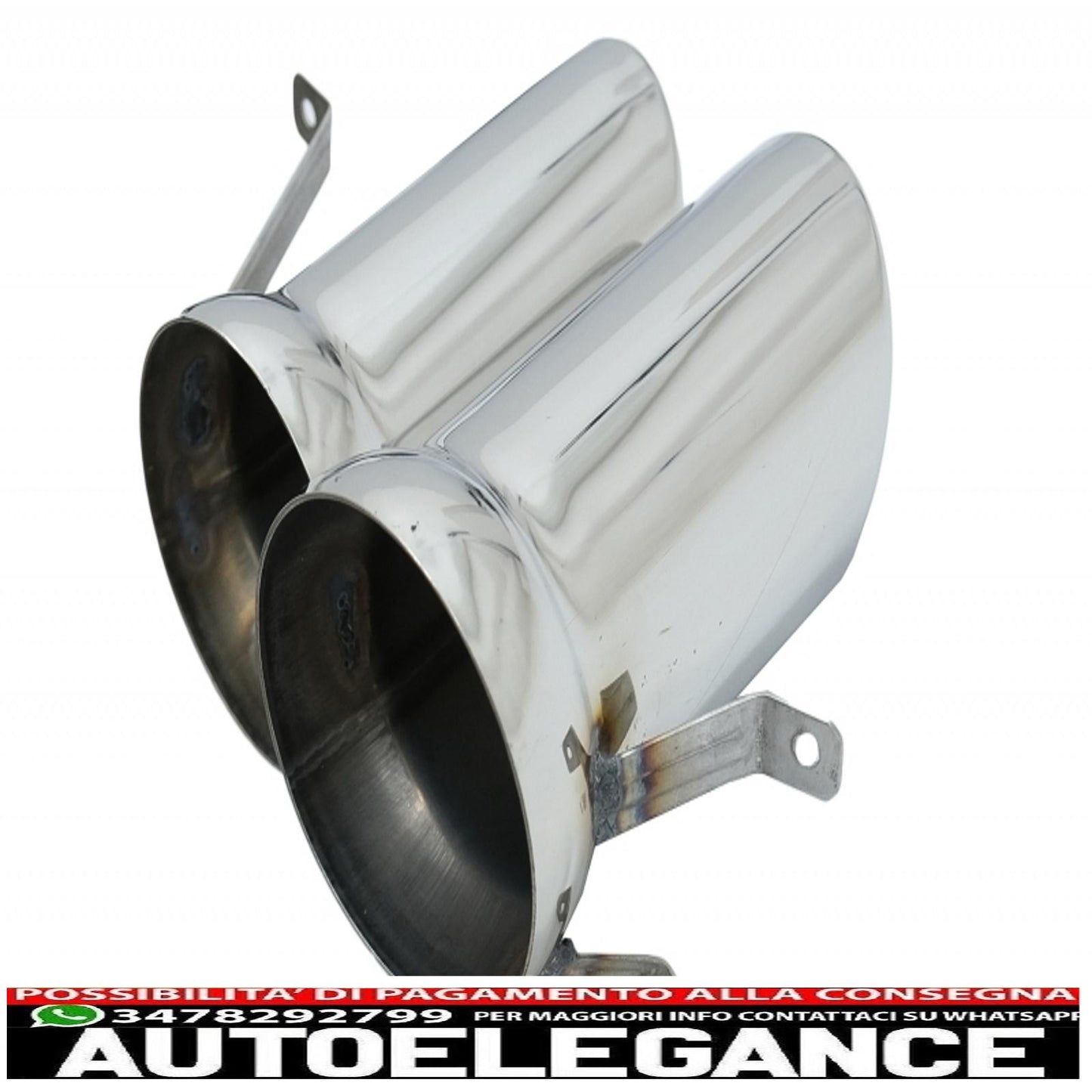 Diffusore a mantovana per paraurti posteriore con terminali di scarico e spoiler per bagagliaio, adatto per audi a4 b8 berlina restyling (2012-2015) ab-design