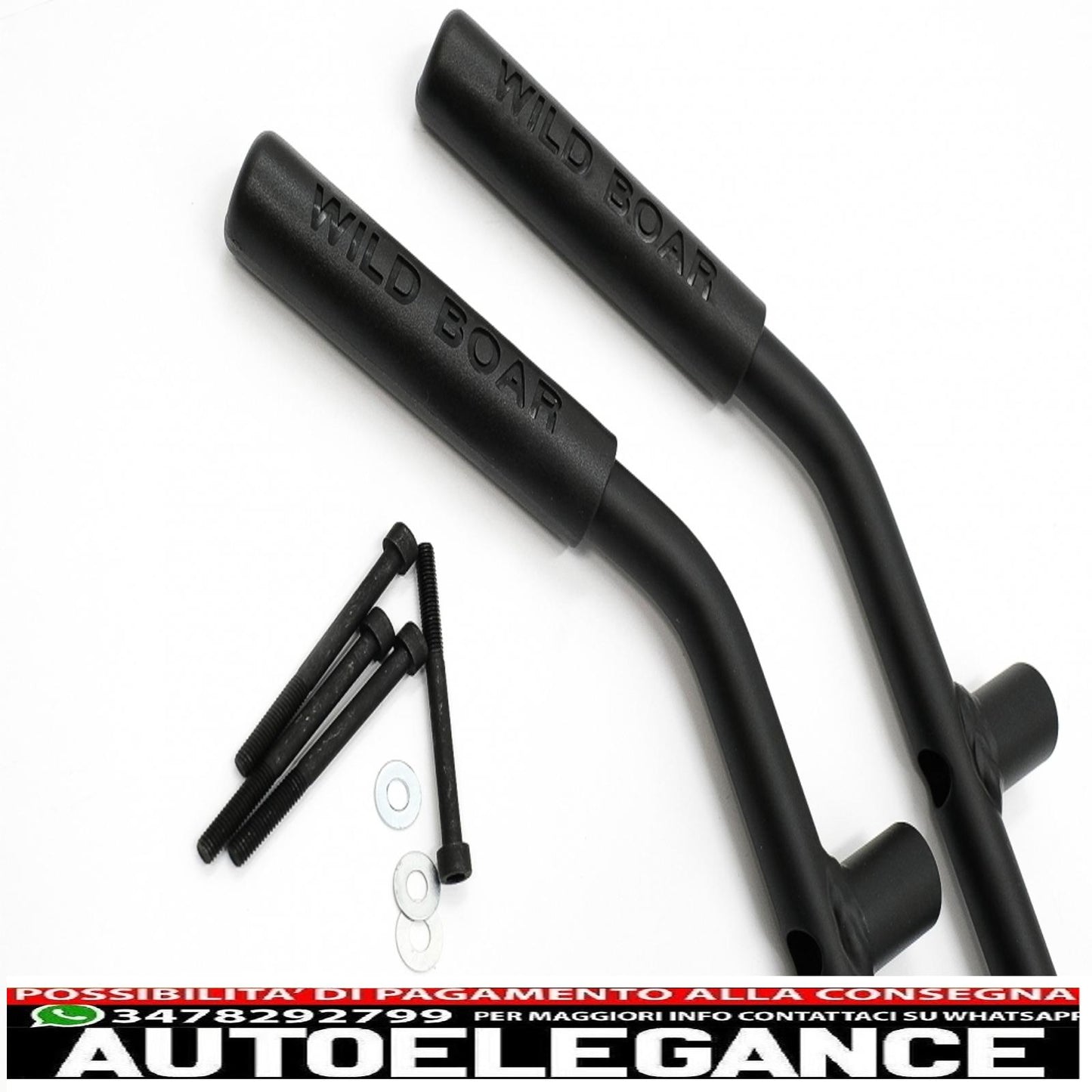 pacchetto maniglia anteriore e posteriore adatto per jeep wrangler iii suv jk (2007-2017)
