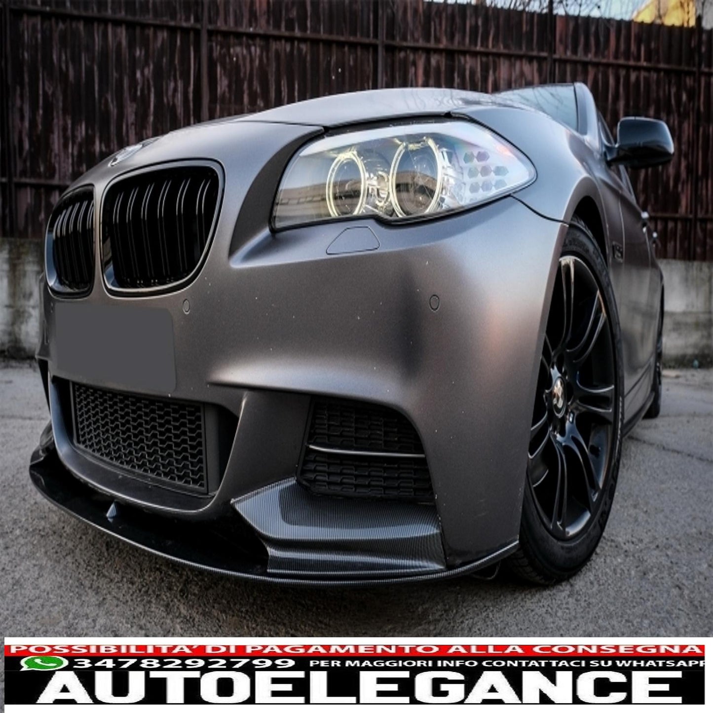 front bumper suitable for bmw 5 series f10 f11 (2010-2017) m-performance sport m550 design