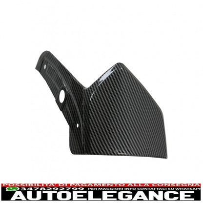 kit corpo aerodinamico labbro del paraurti anteriore e diffusore d'aria adatto per bmw x5 g05 (2018-2022) m performance design carbon look