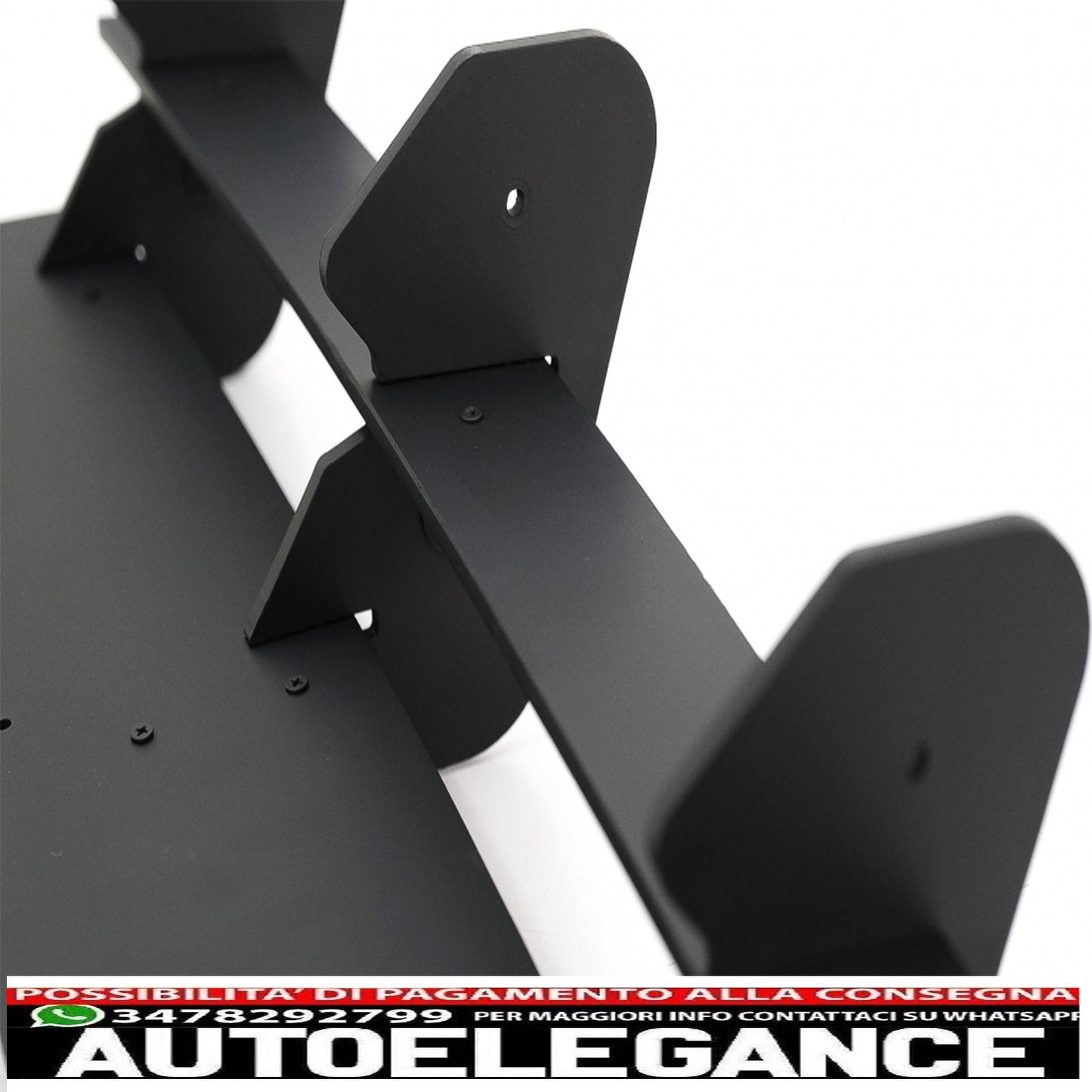 Splitter estensione paraurti posteriore per diffusore adatto a vw golf 7.5 facelift r (2017-2020)