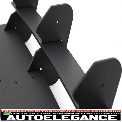 Splitter estensione paraurti posteriore per diffusore adatto a vw golf 7.5 facelift r (2017-2020)