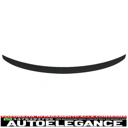 Diffusore mantovana per paraurti posteriore adatto per audi a4 b9 8w berlina avant (2016-2018) con terminali di scarico, terminali di scarico e spoiler per bagagliaio, design s4