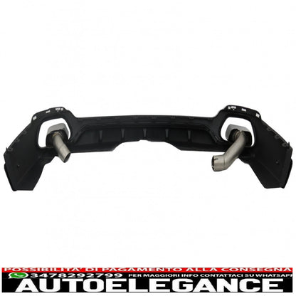 kit carrozzeria paraurti anteriore e diffusore d'aria adatto per BMW X5 F15 (2014-2018) pacchetto aerodinamico m design